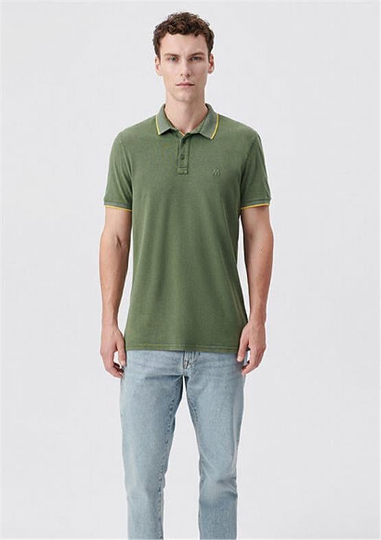 Mavi M065920-30708 Petrol Yeşili Erkek Slim Polo T-Shirt