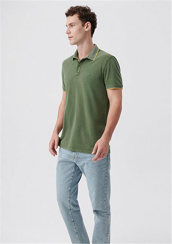 Mavi M065920-30708 Petrol Yeşili Erkek Slim Polo T-Shirt