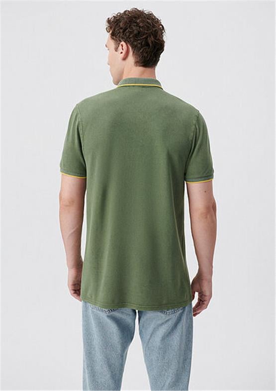 Mavi M065920-30708 Petrol Yeşili Erkek Slim Polo T-Shirt
