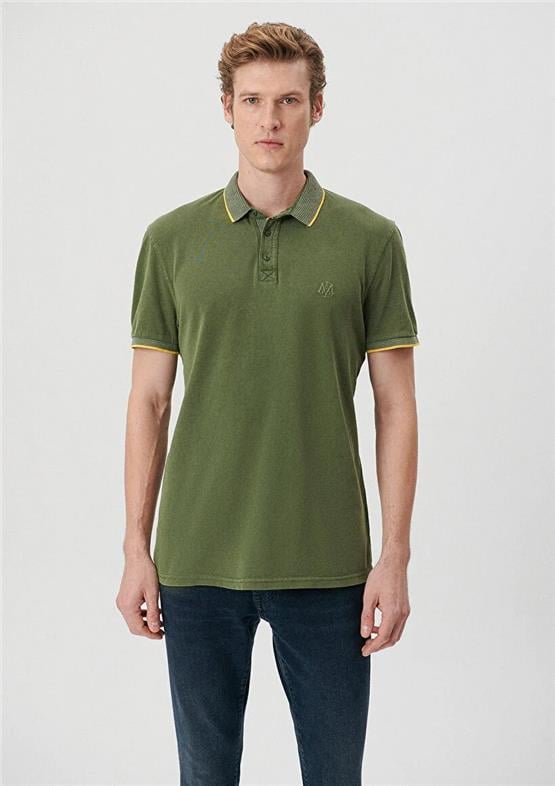 Mavi M065920-30721 Zeytin Yeşili Erkek Slim Polo T-Shirt