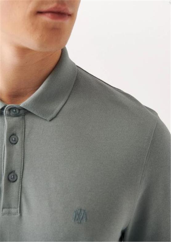 Mavi M066157-31345 Kurşun Gri Erkek Polo T-Shirt