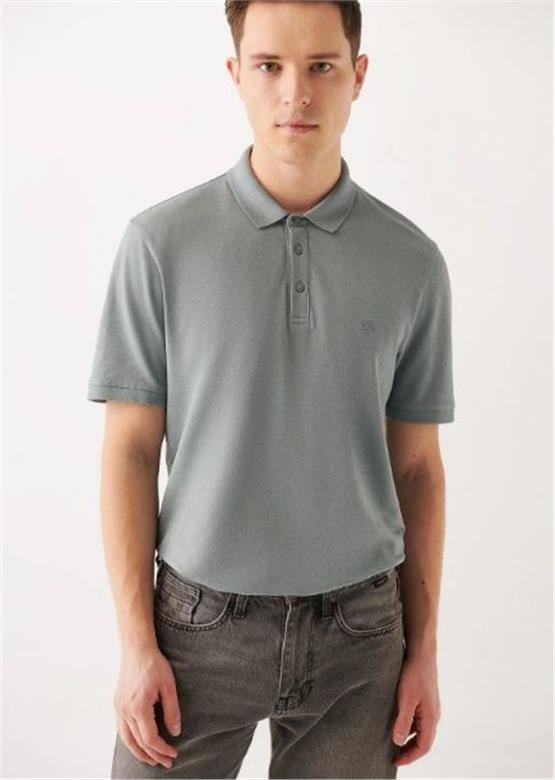 Mavi M066157-31345 Kurşun Gri Erkek Polo T-Shirt