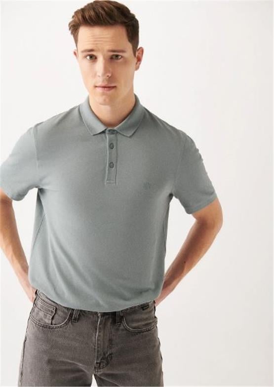 Mavi M066157-31345 Kurşun Gri Erkek Polo T-Shirt