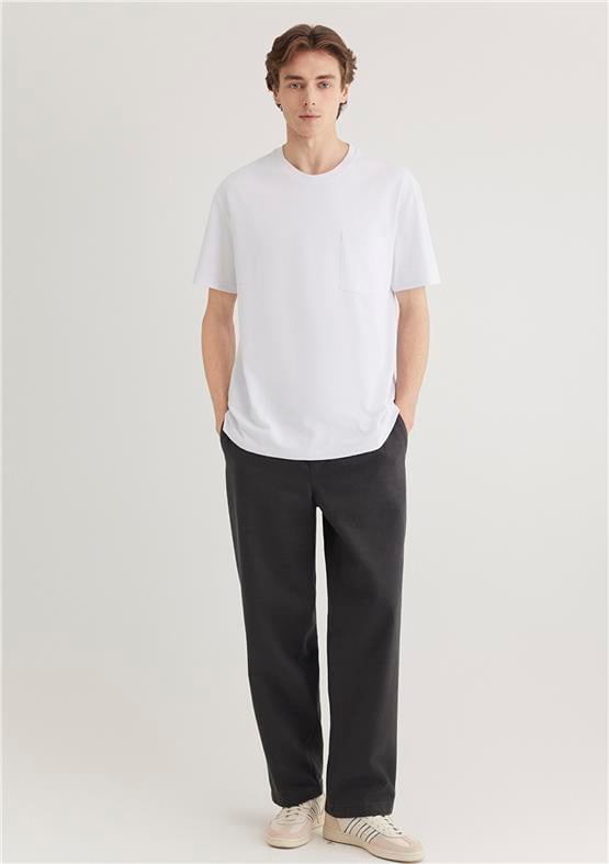 Mavi M066248-620 Beyaz Erkek T-Shirt