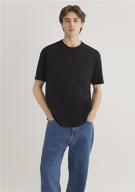 Mavi M066248-900 Siyah Erkek T-Shirt