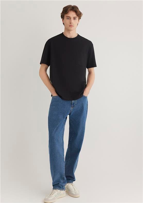 Mavi M066248-900 Siyah Erkek T-Shirt