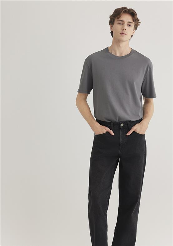 Mavi M066249-86569 Lava Smoke Comfort Erkek Loose Kısa Kol T-Shirt