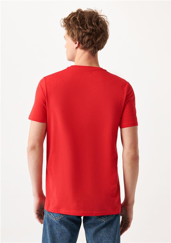 Mavi M066843099 Çin Kırmızısı Erkek T-Shirt