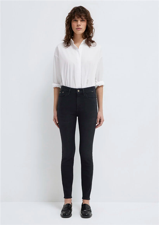 Mavı M100980-82211 Serenay Deep Smoke Gold Premıum Kadın Super Skınny Denım Pantolon