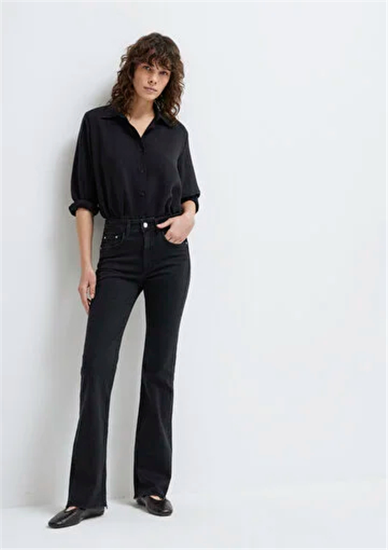 Mavı M101225-80998 Marıa Smoke Gold Premıum Kadın Flare Boot Cut Denım Pantolon