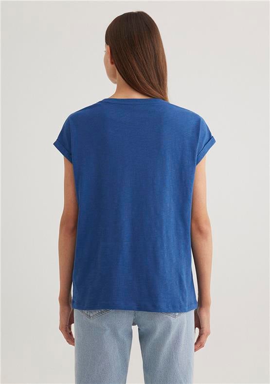 Mavi Y26 M1600961-30808 Gece Mavi Kadın T-shirt