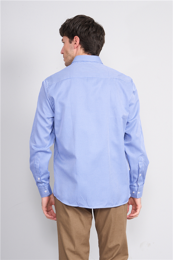 Mentality 2491 Erkek Uzun Kol Soft Regular Gömlek Karışık Renk