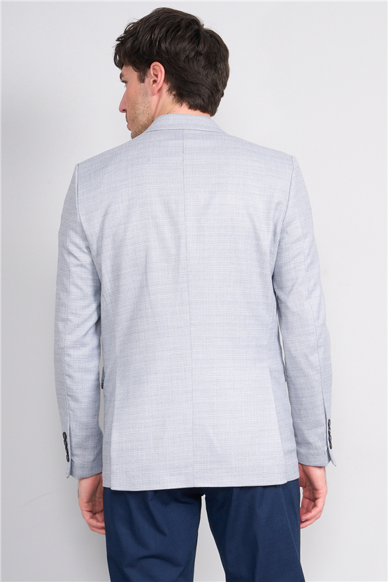 Mentality 4735 Erkek Slimfit Tek Ceket Lacivert