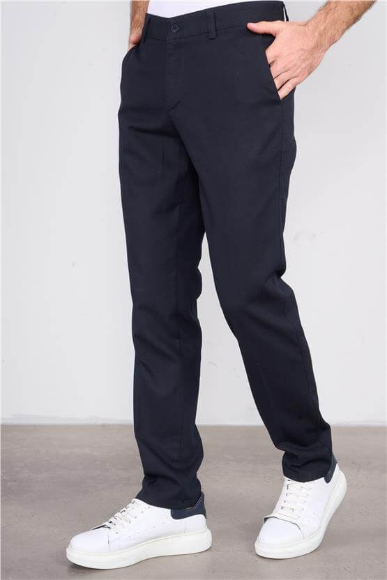 Mentality 6286 Erkek Taç Yan Cep Pantolon Lacivert