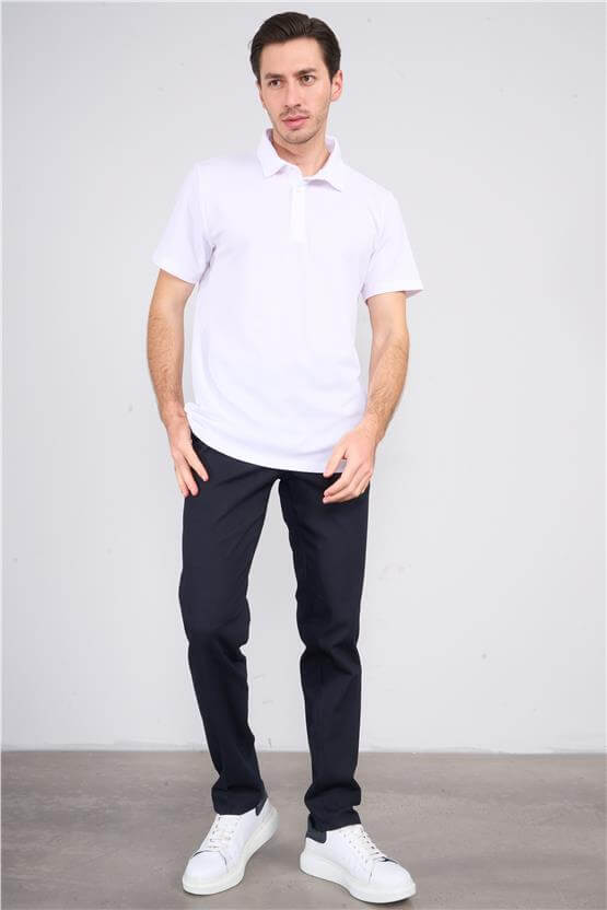 Mentality 6286 Erkek Taç Yan Cep Pantolon Lacivert