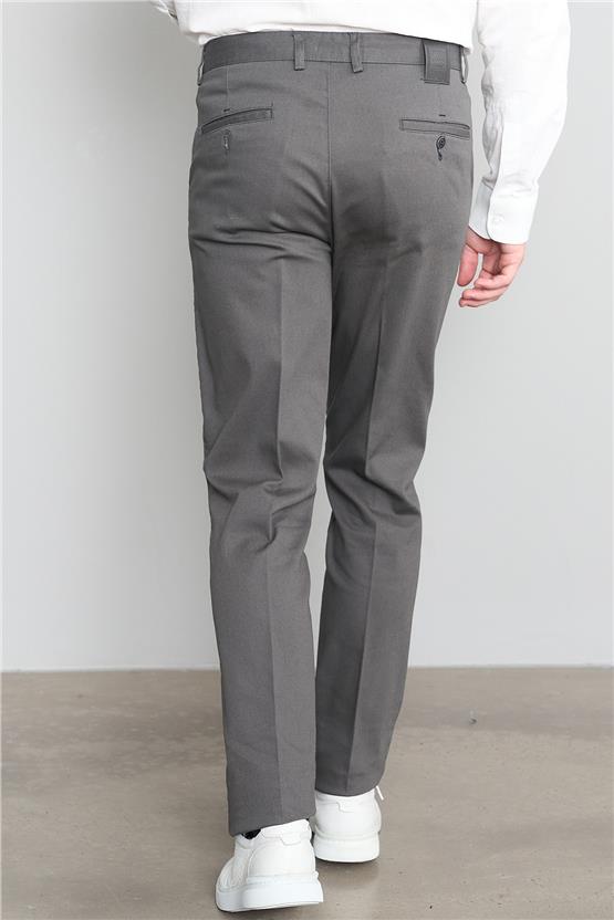Mentality 6368 Erkek Molfoy Yan Cep Pantolon Gri