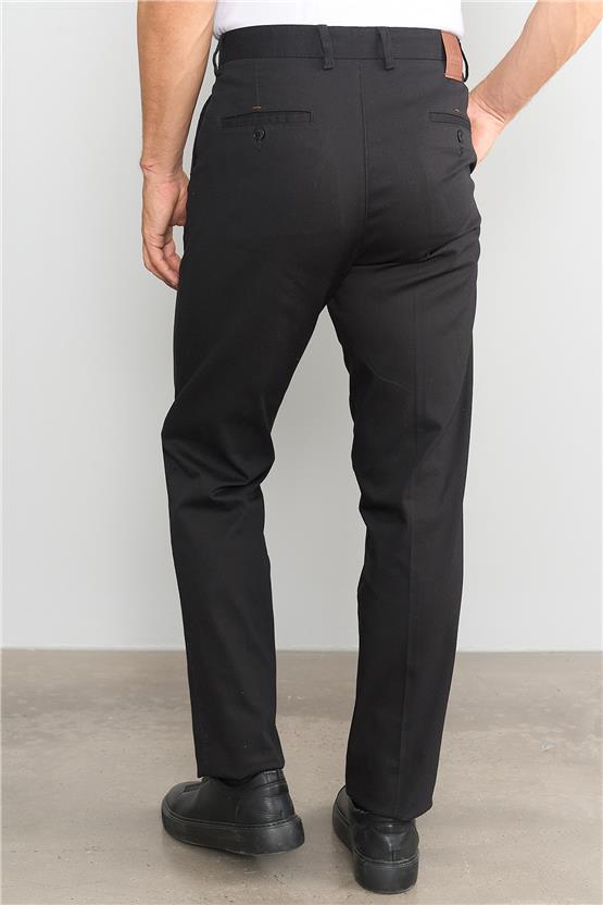 Mentality 6368 Erkek Molfoy Yan Cep Pantolon Siyah