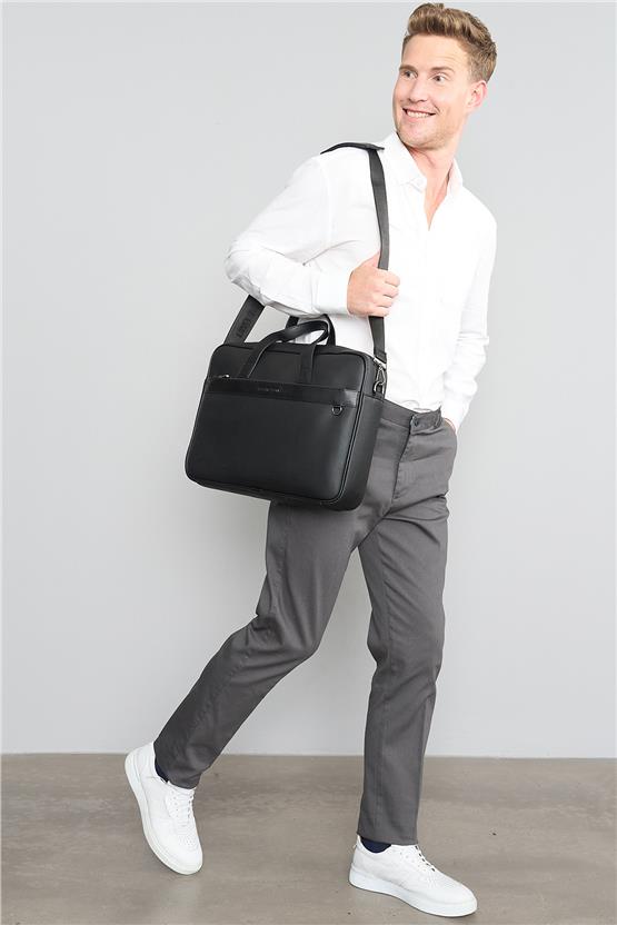 Mentality 6368 Erkek Molfoy Yan Cep Pantolon Gri