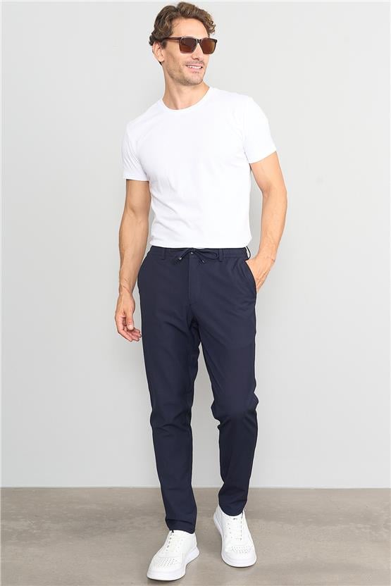 Mentality 6370 Erkek Altay Denim Jogger Pantolon Karışık
