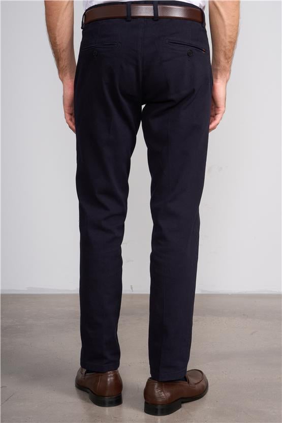 Mentality 6417 Erkek Julıa Gabardin Regular Yan Cep Pantolon Lacivert