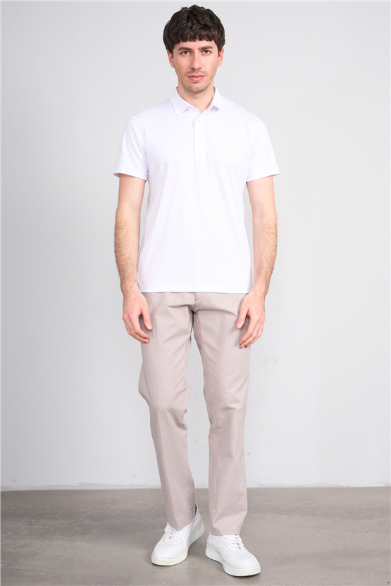 Mentality 6445 Erkek Bermuda Yan Cep Pantolon Taş