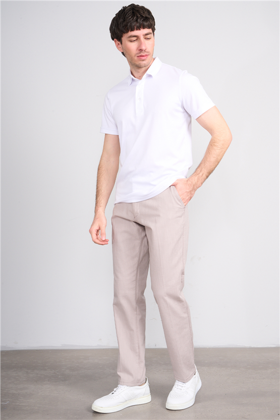 Mentality 6445 Erkek Bermuda Yan Cep Pantolon Taş