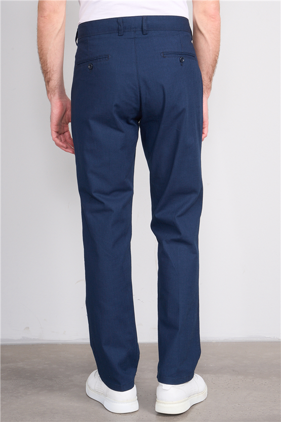 Mentality 6445 Erkek Bermuda Yan Cep Pantolon Açık Lacivert