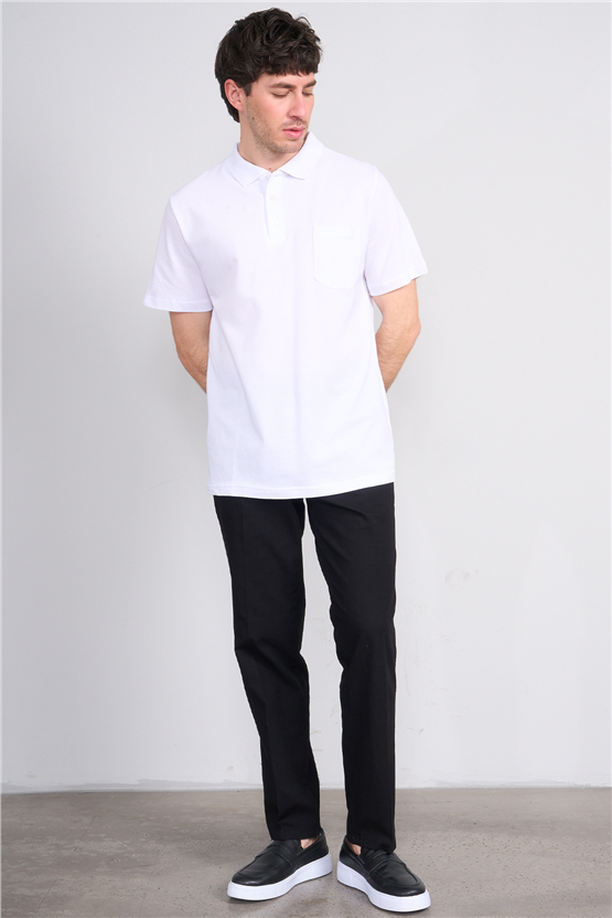 Mentality 6445 Erkek Bermuda Yan Cep Pantolon Siyah