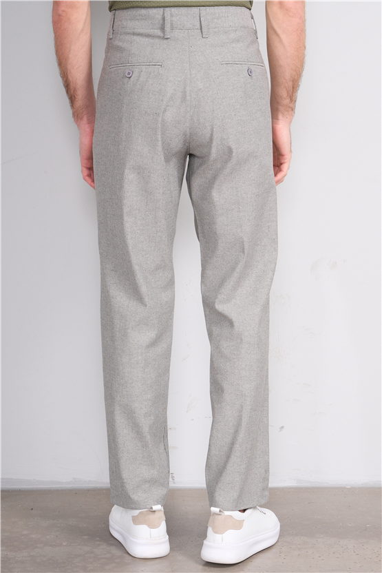 Mentality 6609 Erkek Yan Cep Pantolon Gri