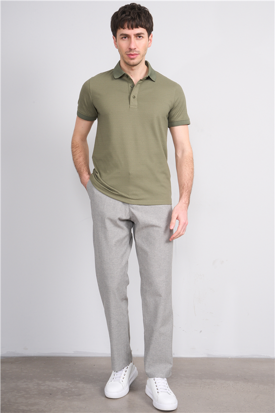 Mentality 6609 Erkek Yan Cep Pantolon Gri