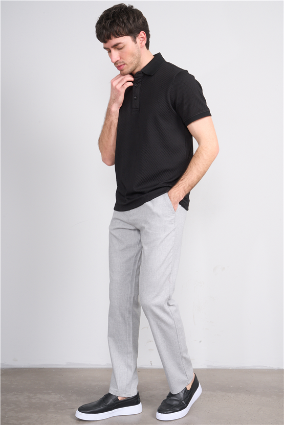 Mentality 6610 Erkek Yan Cep Pantolon Gri