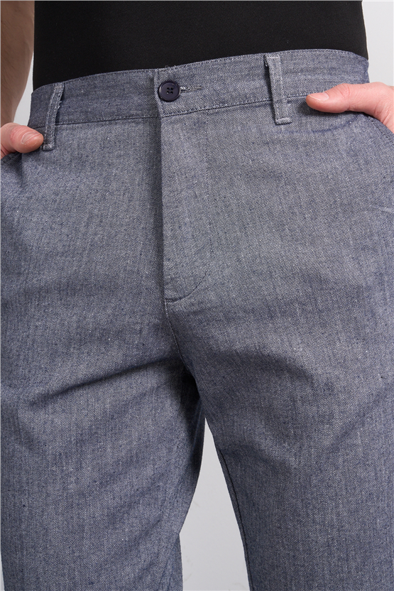 Mentality 6610 Erkek Yan Cep Pantolon Lacivert