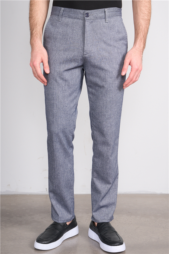 Mentality 6610 Erkek Yan Cep Pantolon Lacivert