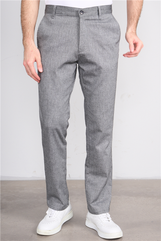 Mentality 6610 Erkek Yan Cep Pantolon Siyah