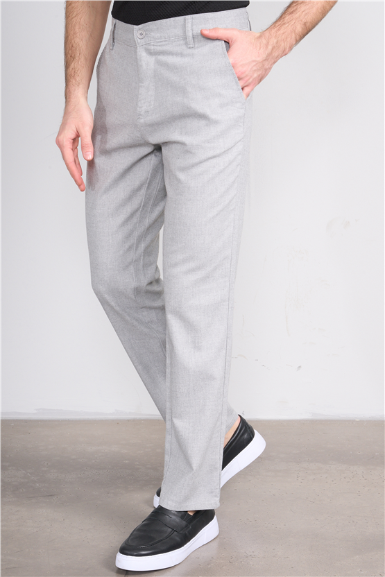 Mentality 6610 Erkek Yan Cep Pantolon Gri