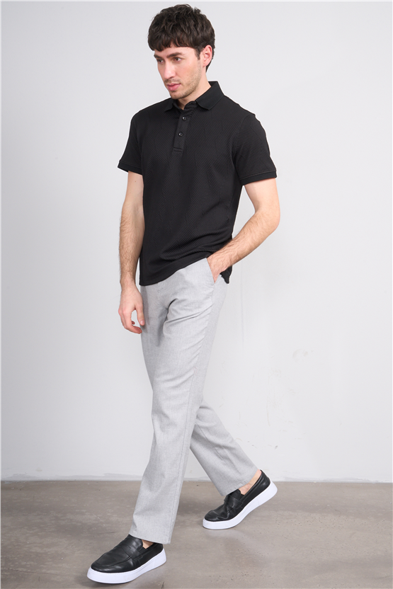 Mentality 6610 Erkek Yan Cep Pantolon Gri