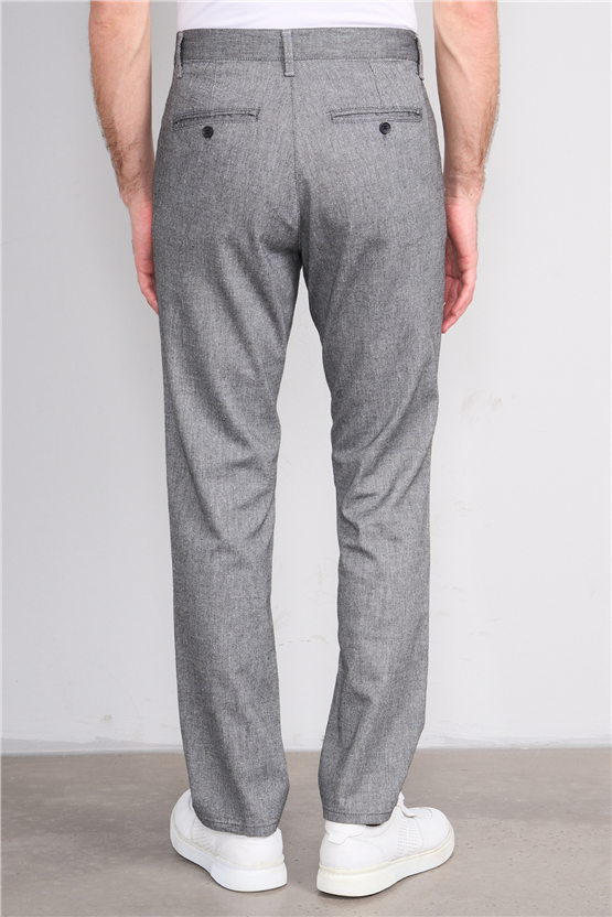 Mentality 6610 Erkek Yan Cep Pantolon Siyah