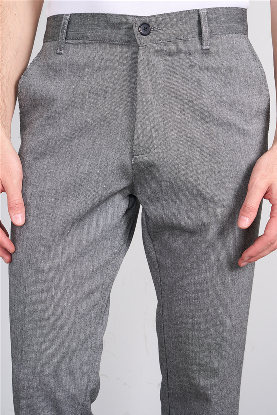 Mentality 6610 Erkek Yan Cep Pantolon Siyah