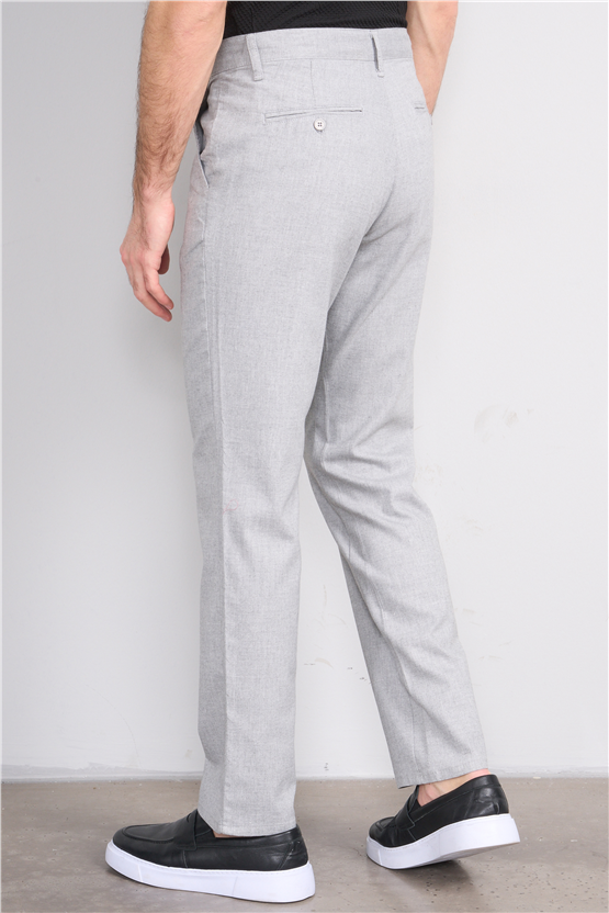 Mentality 6610 Erkek Yan Cep Pantolon Gri