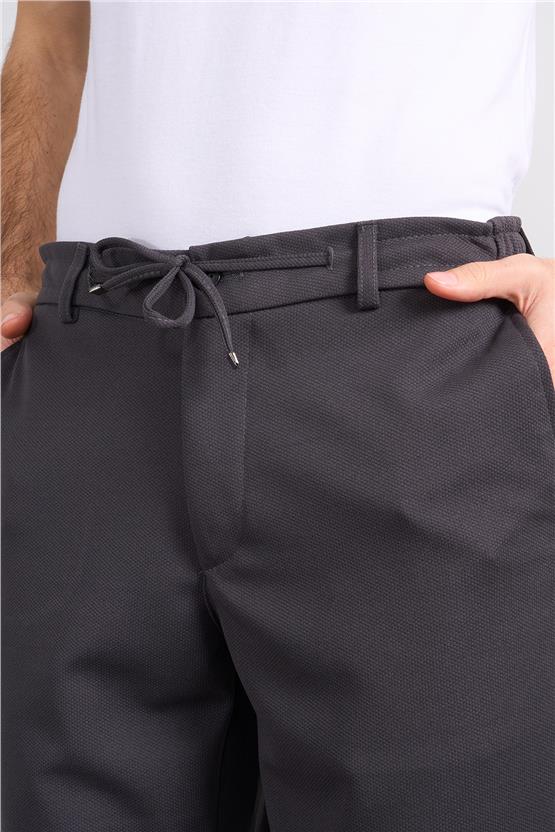 Mentality 6643 Erkek Meray Regular Jogger Pantolon Füme