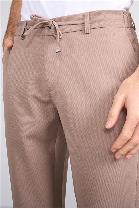 Mentality 6643 Erkek Meray Regular Jogger Pantolon Vizon