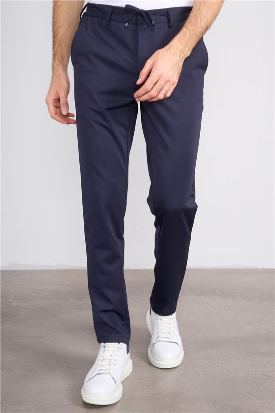 Mentality 6677 Erkek Regular Jogger Pantolon Lacivert