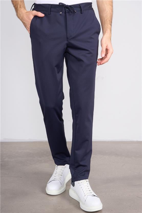 Mentality 6677 Erkek Regular Jogger Pantolon Lacivert