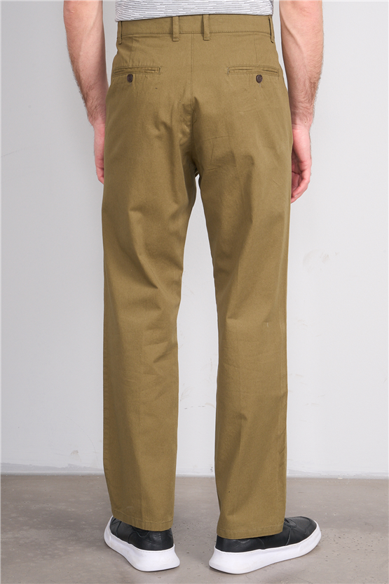 Mentality 6737 Erkek Yan Cep Pantolon Açık Haki