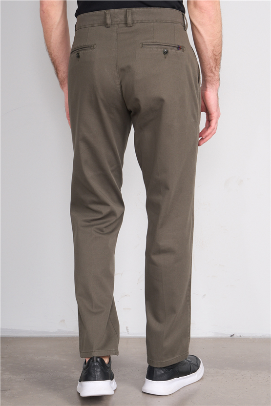 Mentality 6774 Erkek Yan Cep Pantolon Haki