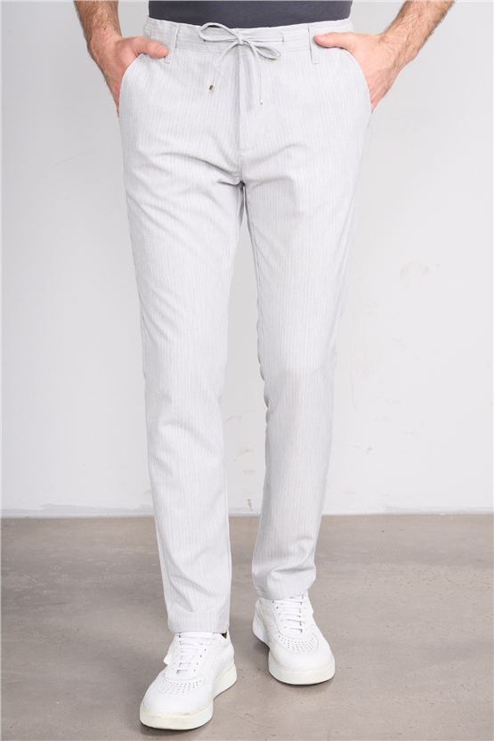 Mentality 6785 Erkek Jogger Pantolon Açık Gri