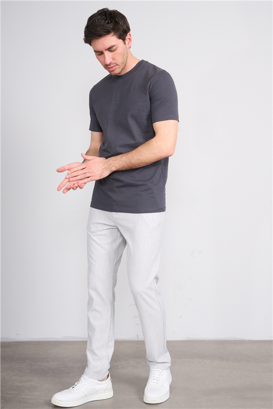 Mentality 6785 Erkek Jogger Pantolon Açık Gri