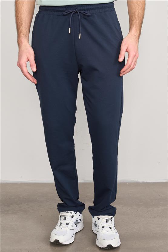 Mentality 776 Erkek 2 İplik Eşofman Alt Lacivert