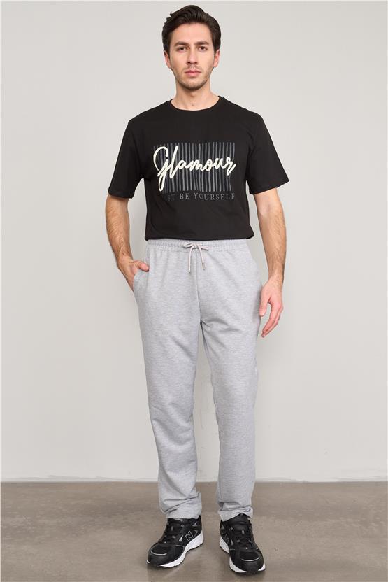 Mentality 776 Erkek 2 İplik Eşofman Alt Grimelanj