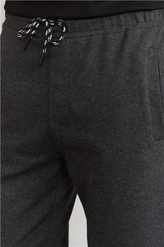 Mentality 857 Erkek Cepli Rejenere Eşofman Alt Antrasitmelanj